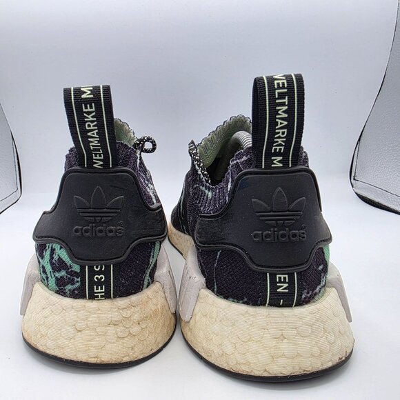 adidas NMD_R1 Primeknit 2018 Mint Marble Mens Size 9 Athletic Shoes Walking Run - Picture 5 of 13